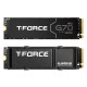 TEAM GROUP - Team Group T-FORCE G70 PRO 4 TB M.2 PCI Express 4.0 NVMe 3D NAND - tm8ffh004t0c129